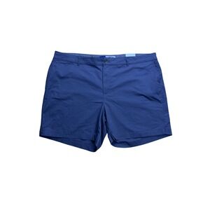 Old Navy Everyday Shorts Womens 22 Gray High Rise 7 Inch Inseam Chino